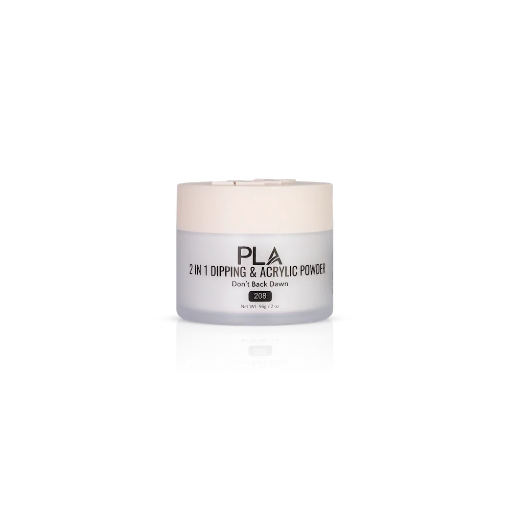 PLA Nail Dip Powder (front view of the jar)