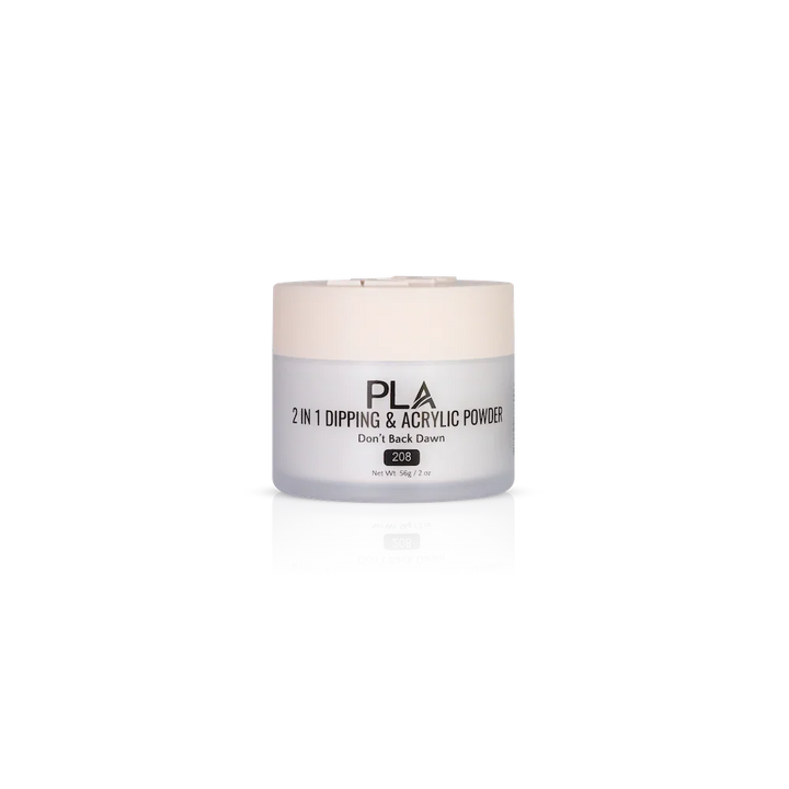 PLA Nail Dip Powder (front view of the jar)