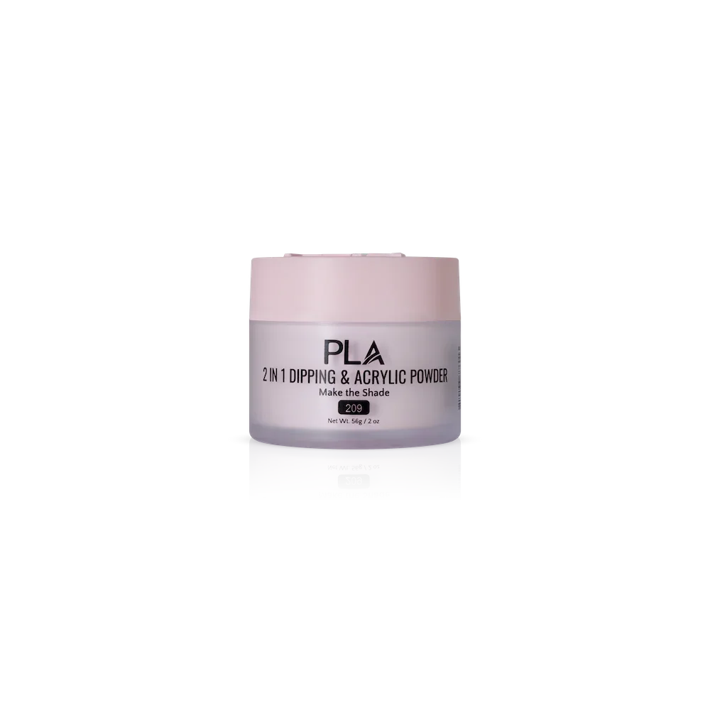 PLA Nail Dip Powder (front view of the jar)