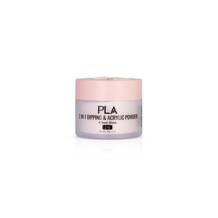 PLA Nail Dip Powder (front view of the jar)