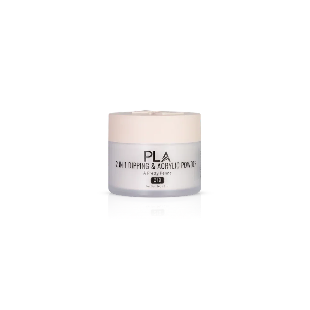 PLA Nail Dip Powder (front view of the jar)
