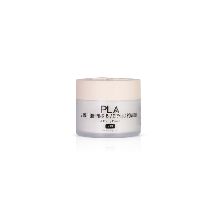 PLA Nail Dip Powder (front view of the jar)