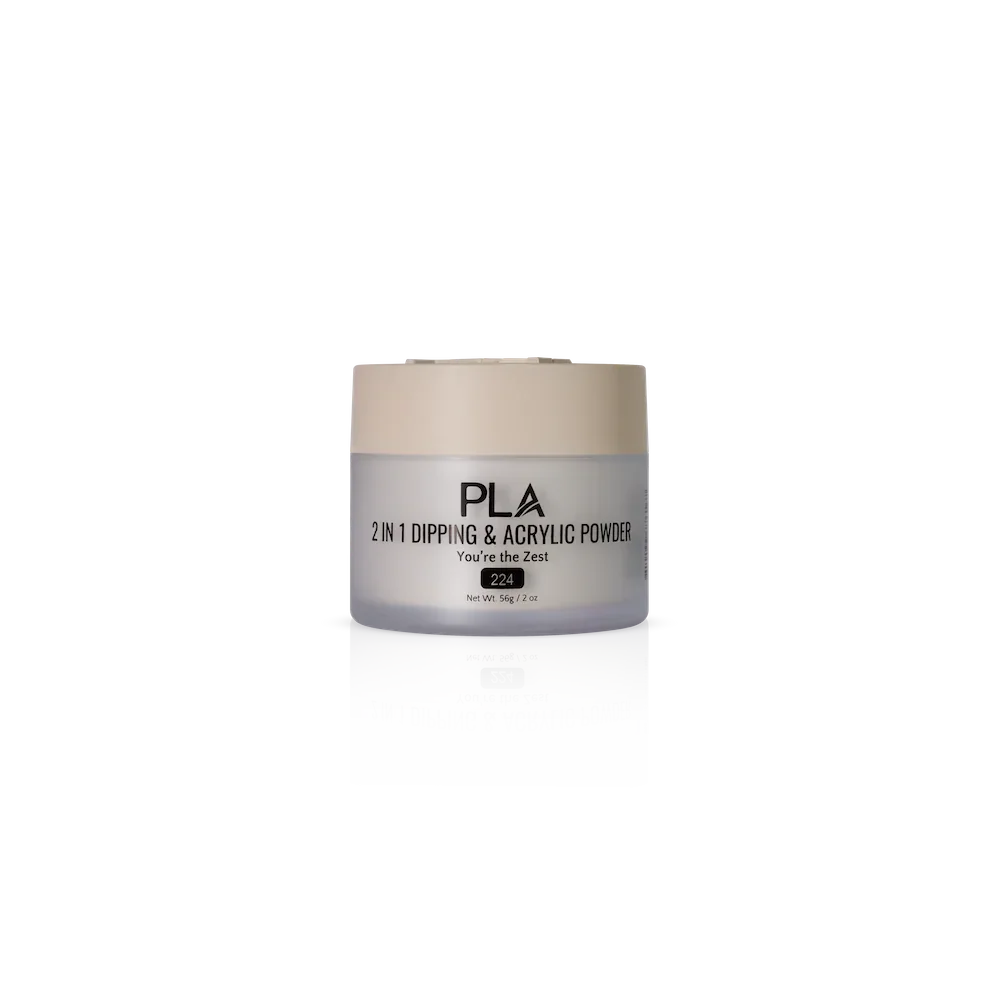 PLA Nail Dip Powder (front view of the jar)
