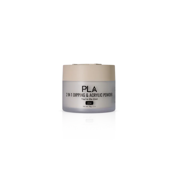 PLA Nail Dip Powder (front view of the jar)