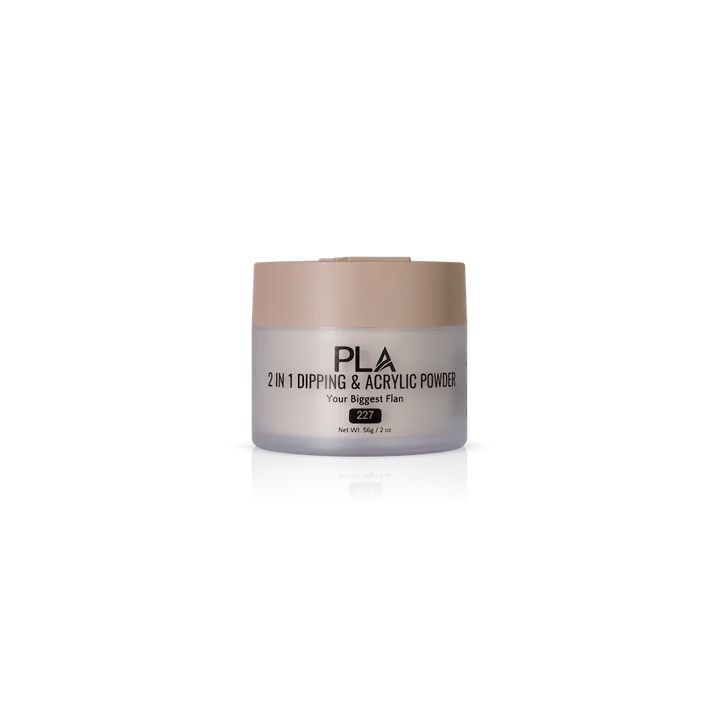PLA Nail Dip Powder (front view of the jar)