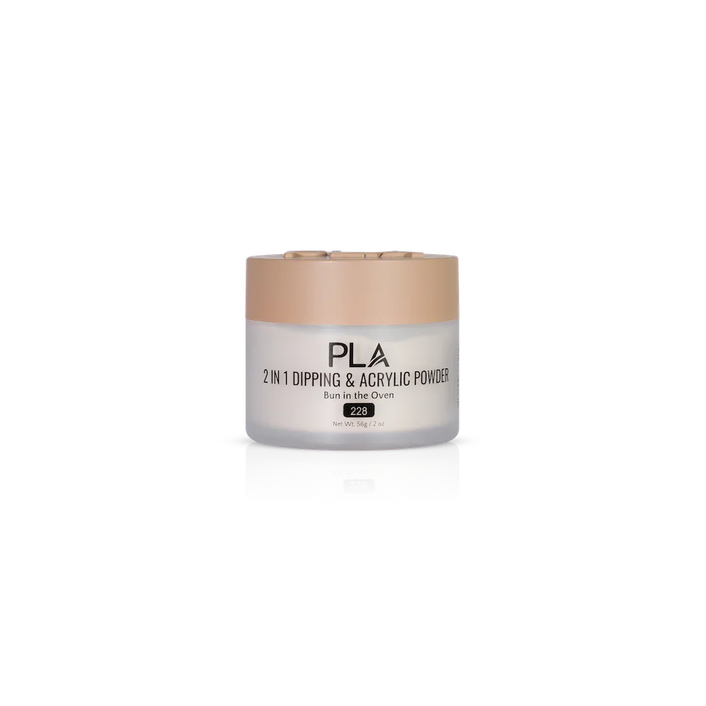 PLA Nail Dip Powder (front view of the jar)