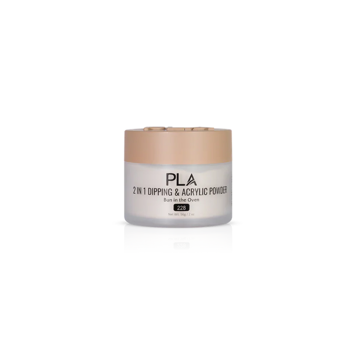 PLA Nail Dip Powder (front view of the jar)