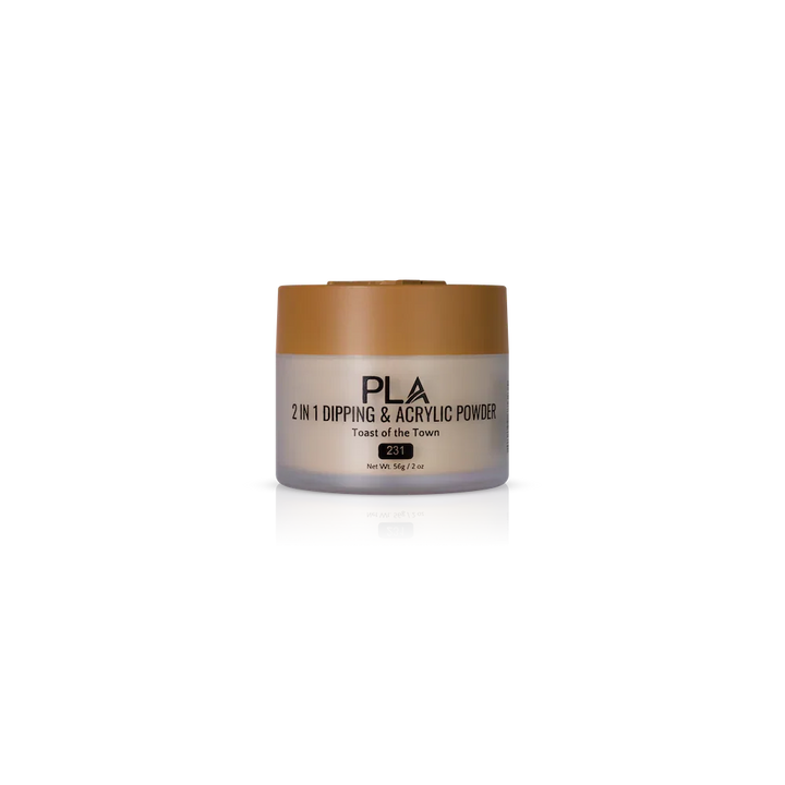 PLA Nail Dip Powder (front view of the jar)