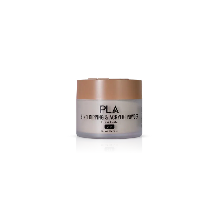 PLA Nail Dip Powder (front view of the jar)
