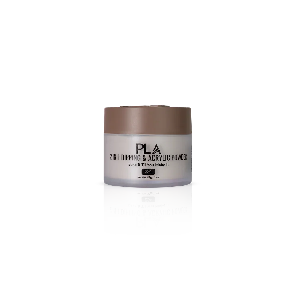 PLA Nail Dip Powder (front view of the jar)
