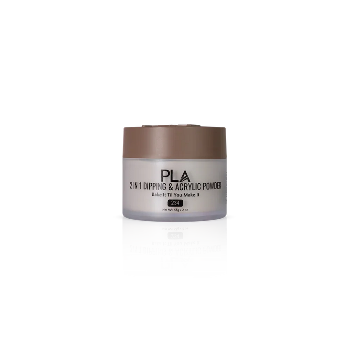 PLA Nail Dip Powder (front view of the jar)