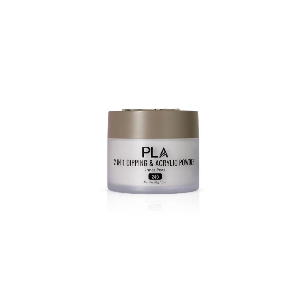 PLA Nail Dip Powder (front view of the jar)