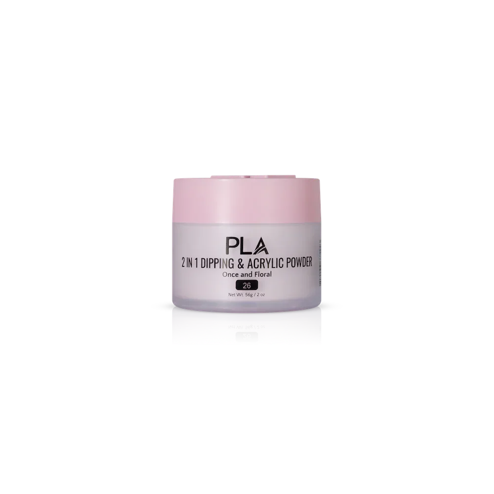 PLA Nail Dip Powder (front view of the jar)