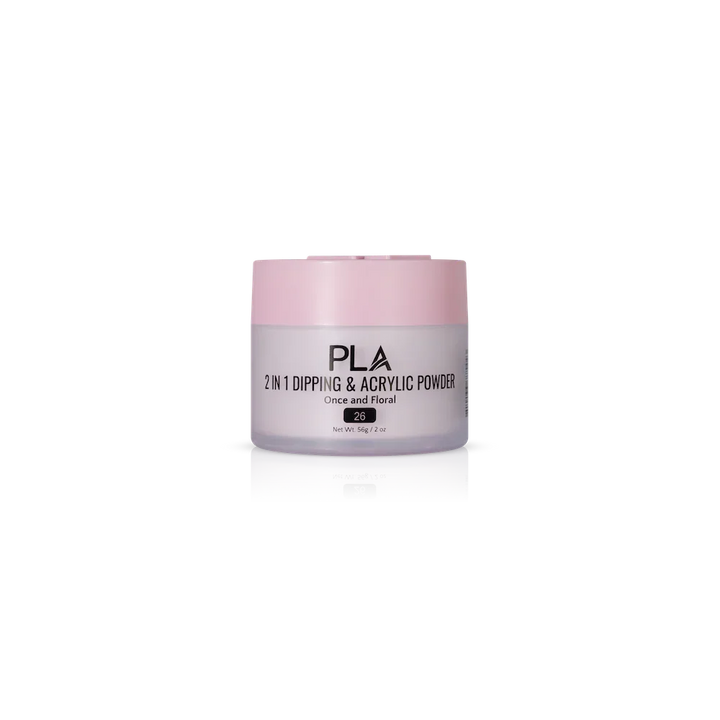 PLA Nail Dip Powder (front view of the jar)