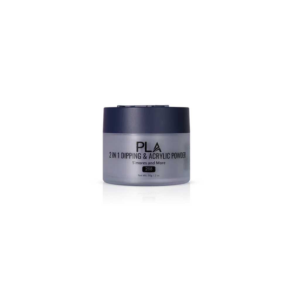 PLA Nail Dip Powder (front view of the jar)