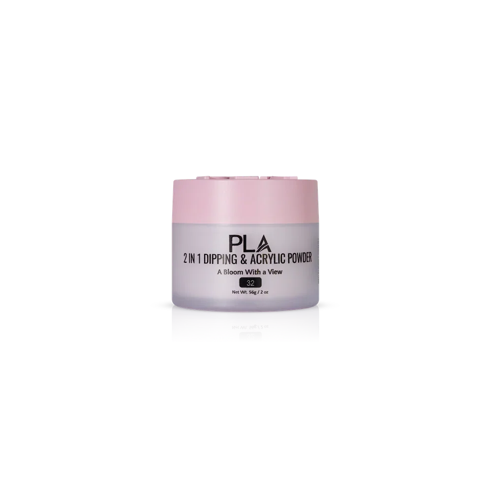 PLA Nail Dip Powder (front view of the jar)