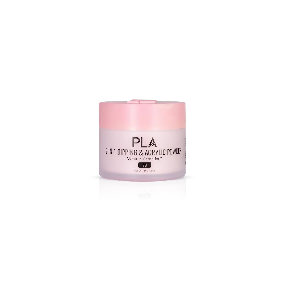 PLA Nail Dip Powder (front view of the jar)