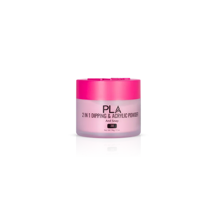 PLA Nail Dip Powder (front view of the jar)