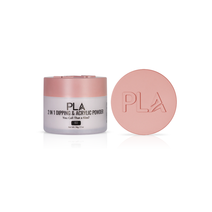 PLA Nail Dip Powder (front view of the jar and lid)