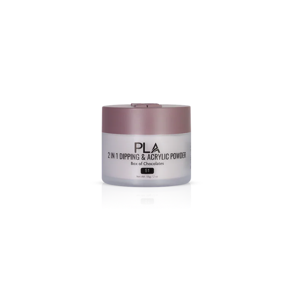 PLA Nail Dip Powder (front view of the jar)
