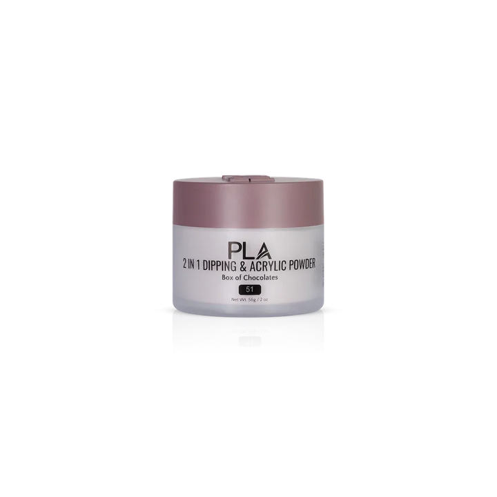 PLA Nail Dip Powder (front view of the jar)