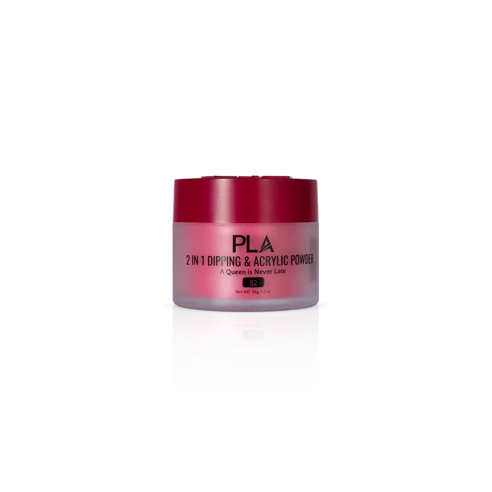 PLA Nail Dip Powder (front view of the jar)