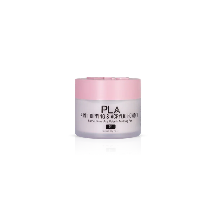 PLA Nail Dip Powder (front view of the jar)
