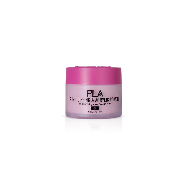 PLA Nail Dip Powder (front view of the jar)
