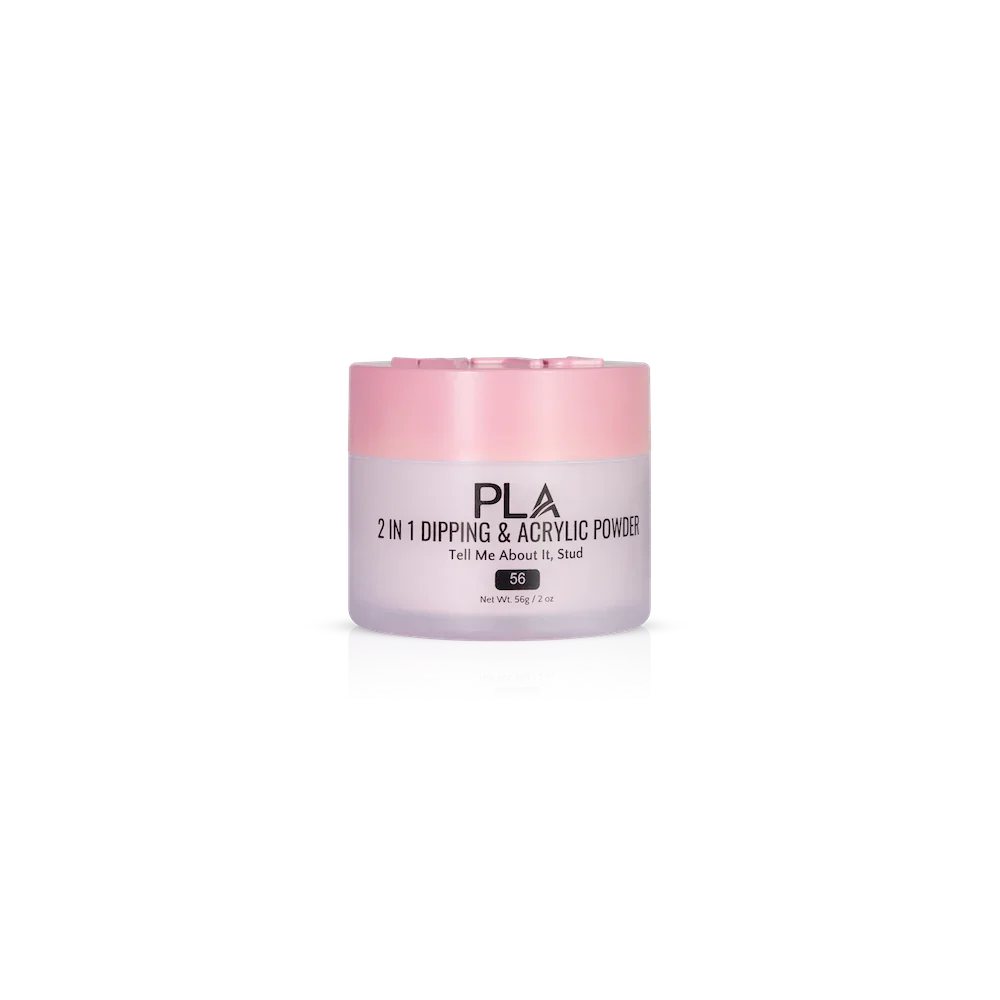 PLA Nail Dip Powder (front view of the jar)