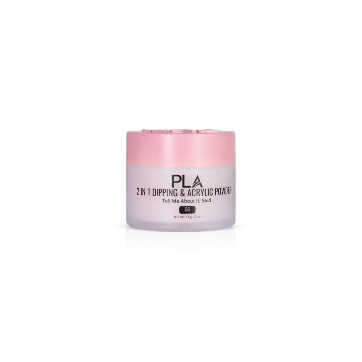 PLA Nail Dip Powder (front view of the jar)