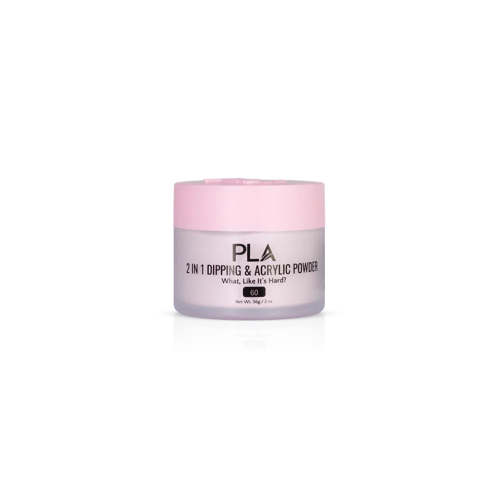 PLA Nail Dip Powder (front view of the jar)