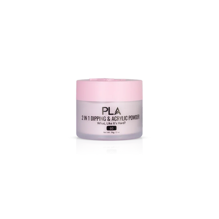 PLA Nail Dip Powder (front view of the jar)
