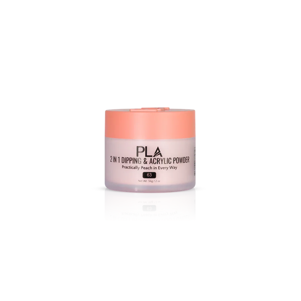 PLA Nail Dip Powder (front view of the jar)