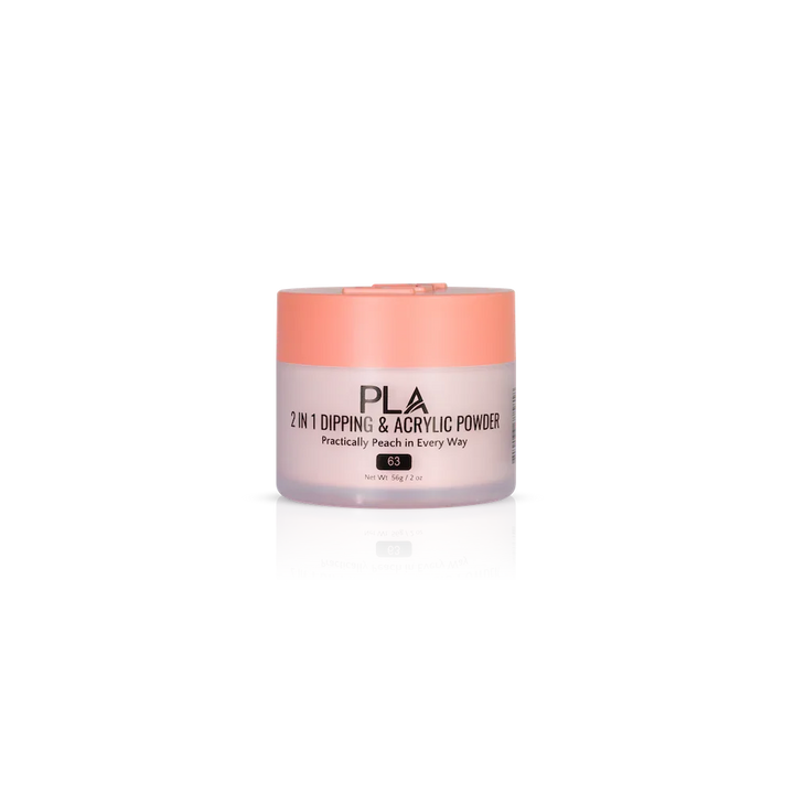PLA Nail Dip Powder (front view of the jar)