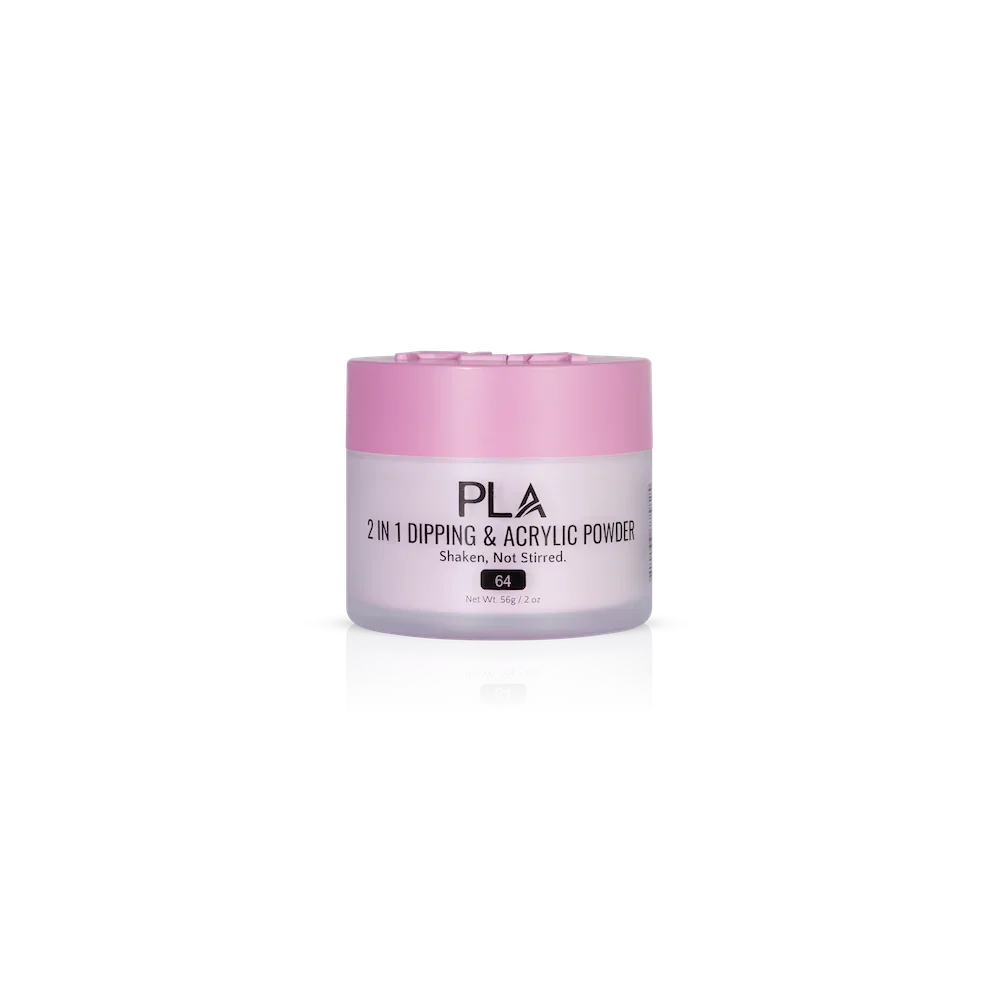 PLA Nail Dip Powder (front view of the jar)