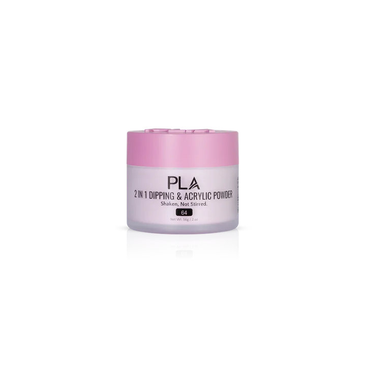 PLA Nail Dip Powder (front view of the jar)