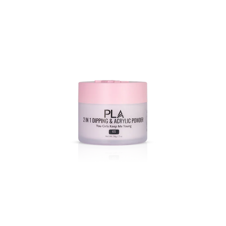 PLA Nail Dip Powder (front view of the jar)