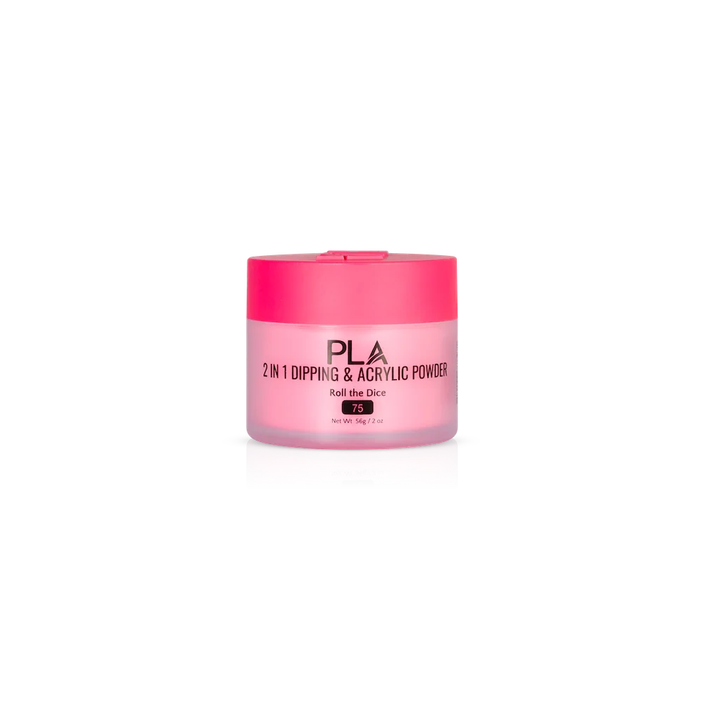 PLA Nail Dip Powder (front view of the jar)