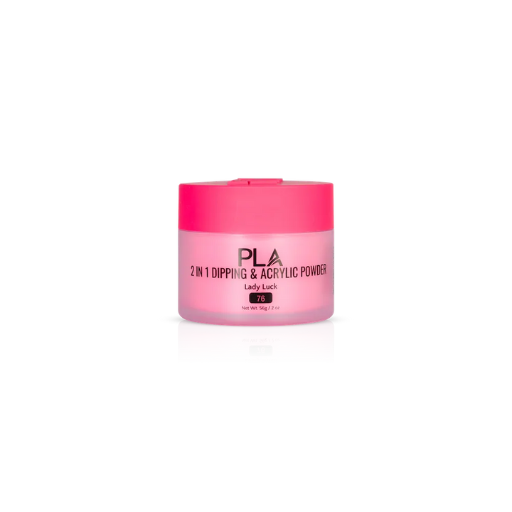 PLA Nail Dip Powder (front view of the jar)