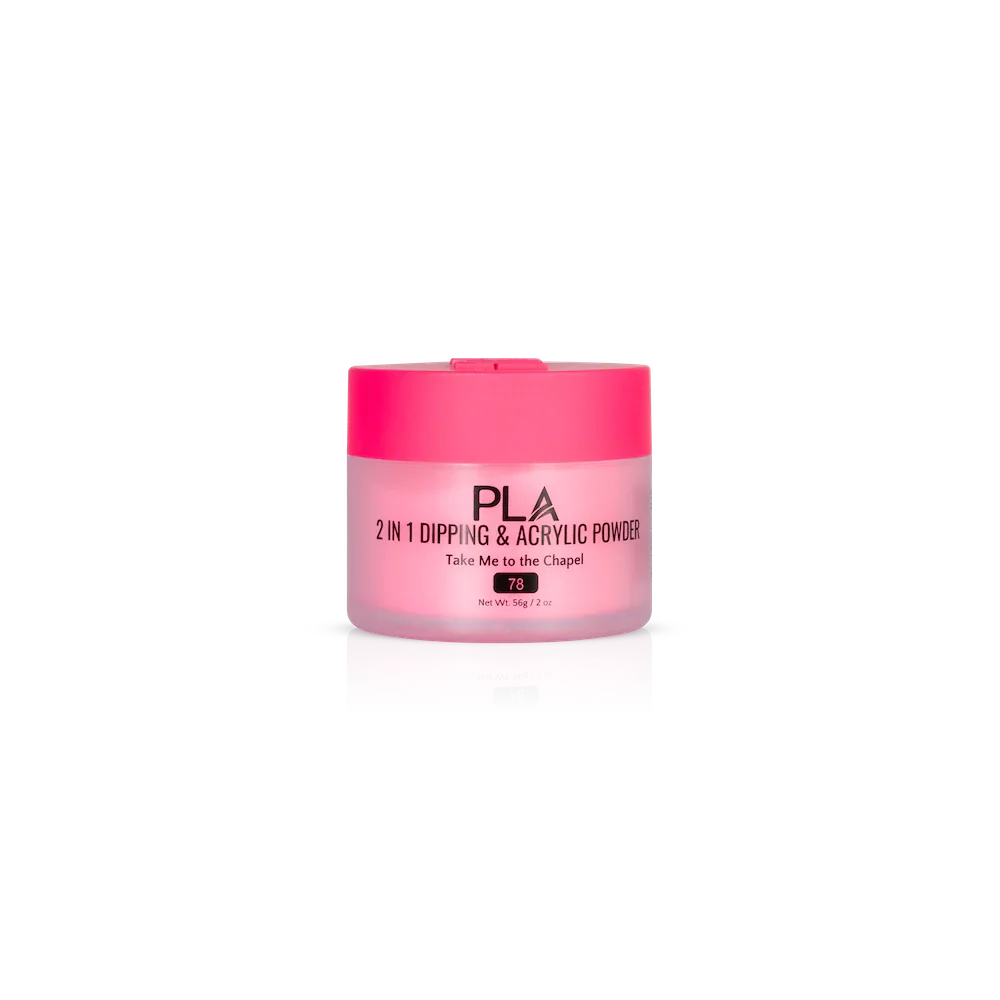 PLA Nail Dip Powder (front view of the jar)