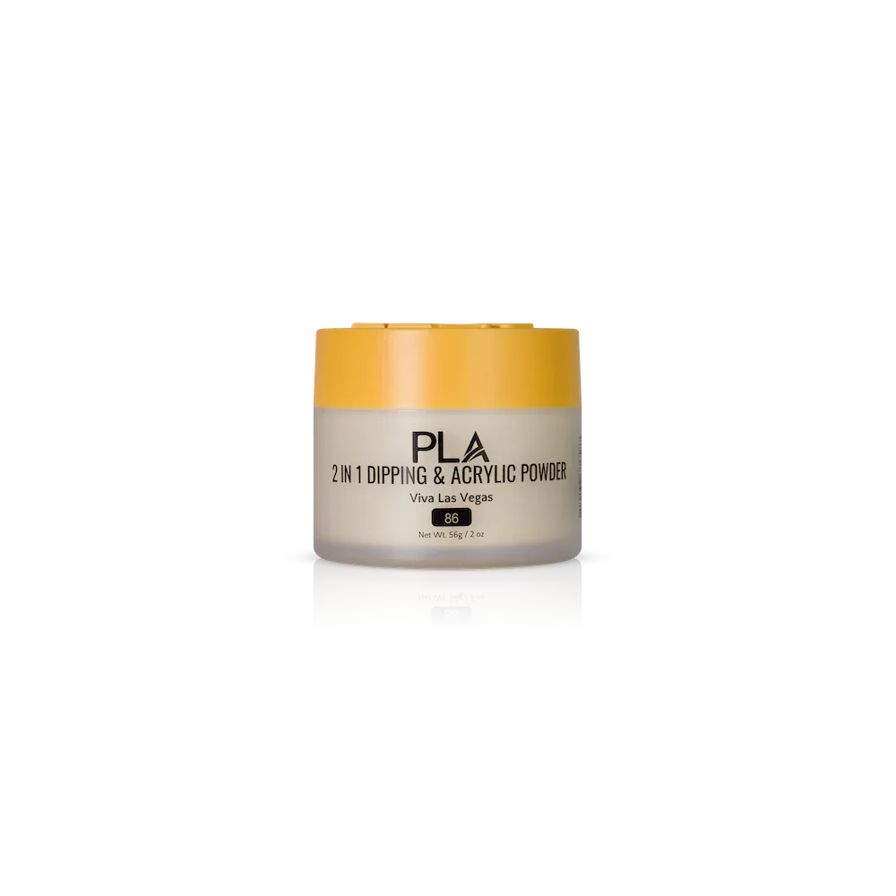 PLA Nail Dip Powder (front view of the jar)