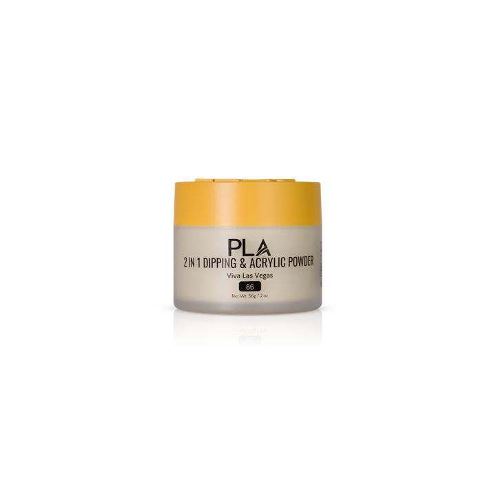 PLA Nail Dip Powder (front view of the jar)