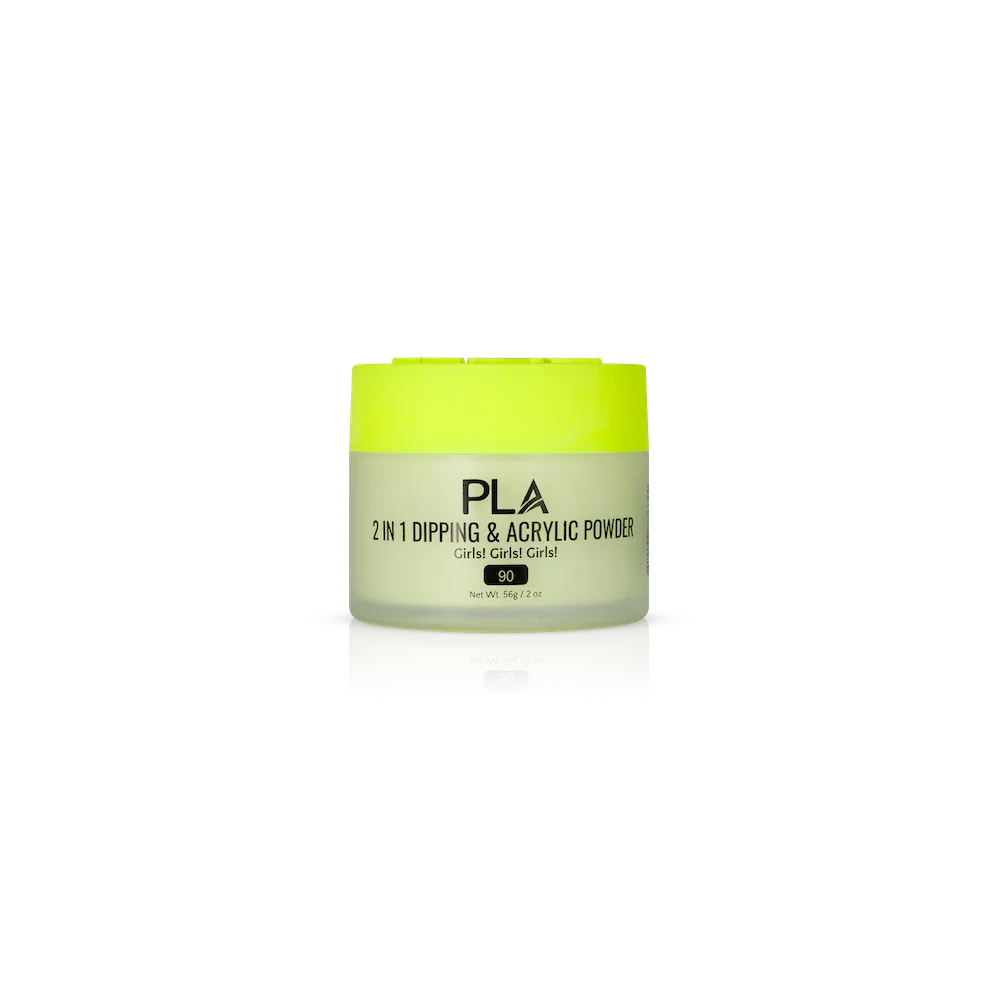 PLA Nail Dip Powder (front view of the jar)