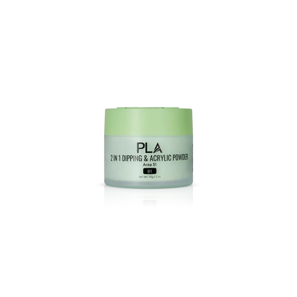 PLA Nail Dip Powder (front view of the jar)