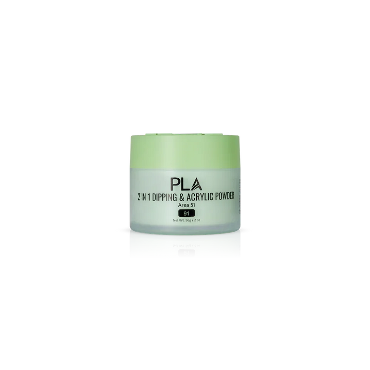 PLA Nail Dip Powder (front view of the jar)