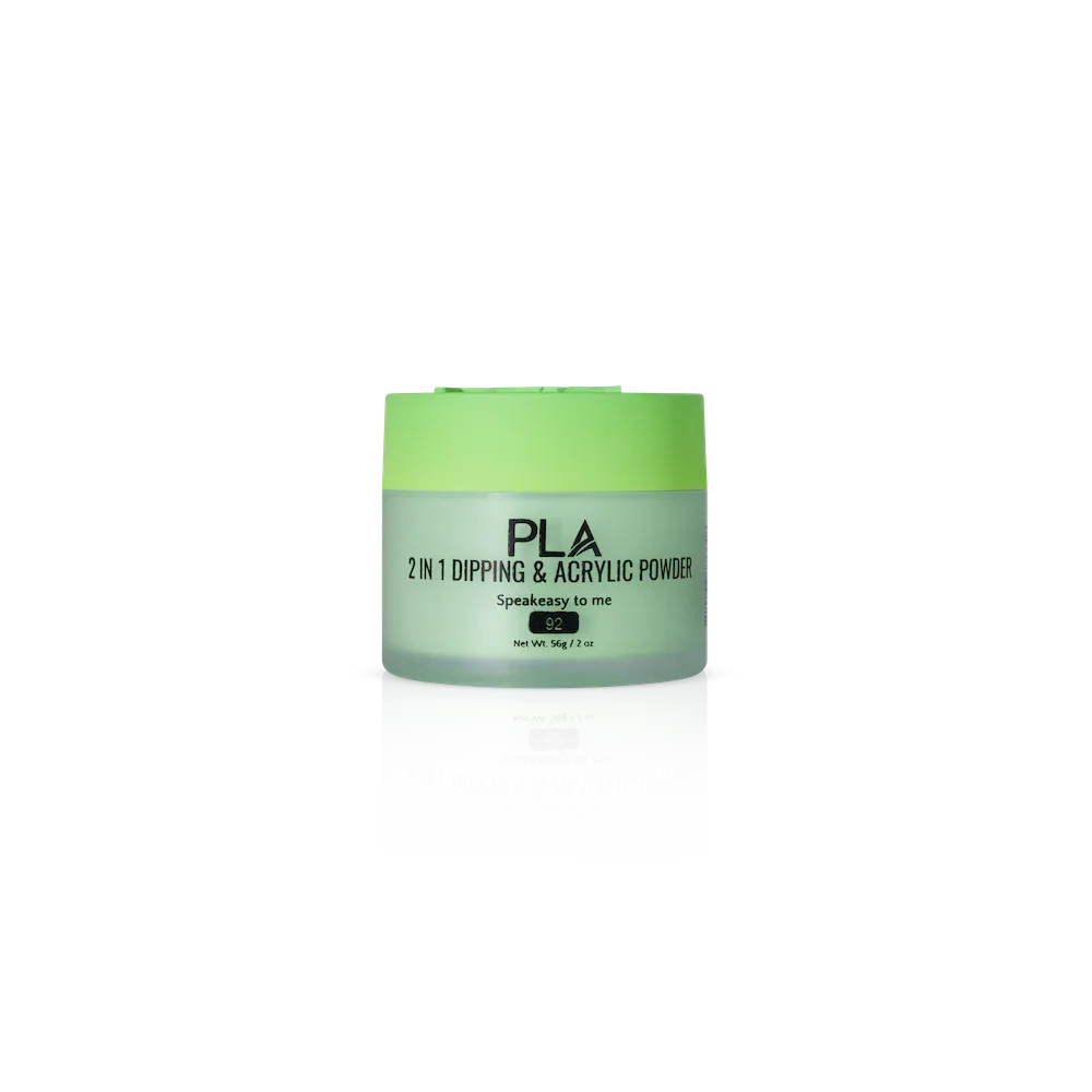 PLA Nail Dip Powder (front view of the jar)