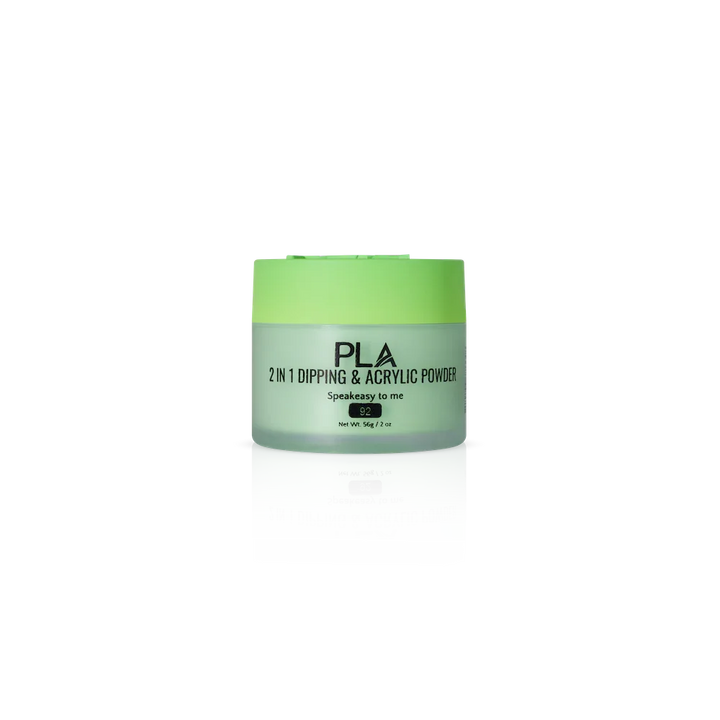 PLA Nail Dip Powder (front view of the jar)