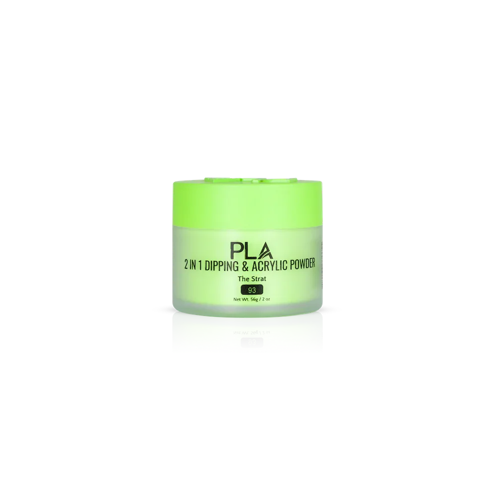PLA Nail Dip Powder (front view of the jar)