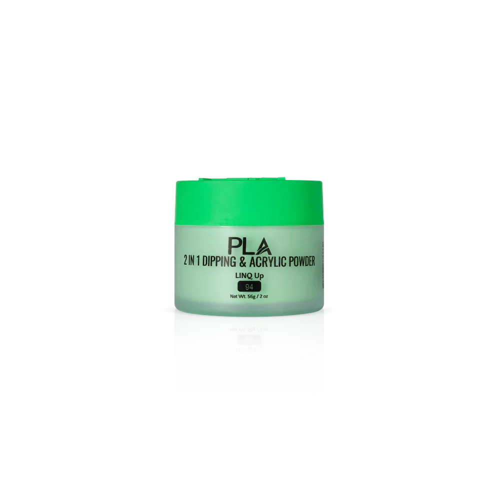 PLA Nail Dip Powder (front view of the jar)