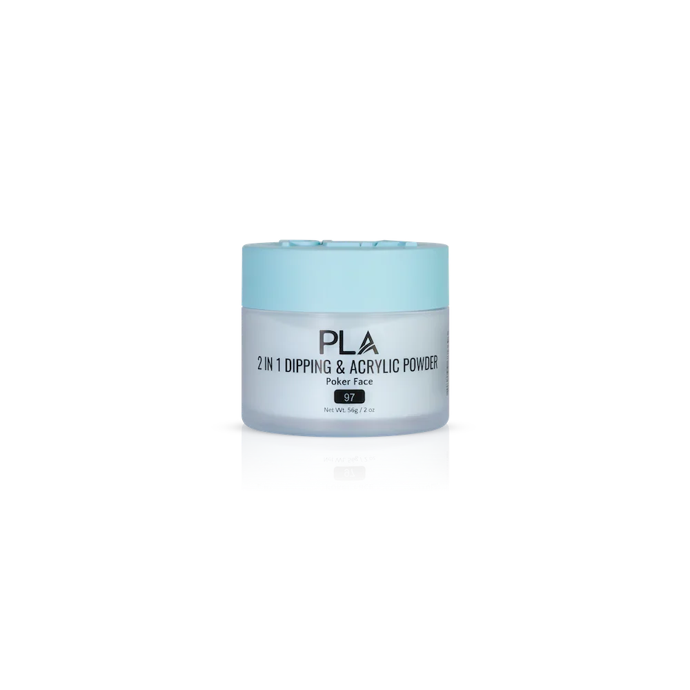 PLA Nail Dip Powder (front view of the jar)